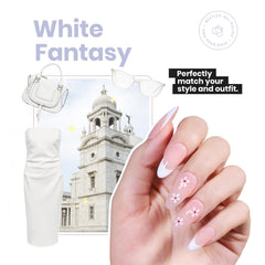 Beetles nail-strengthener on nail with high gloss finish shown