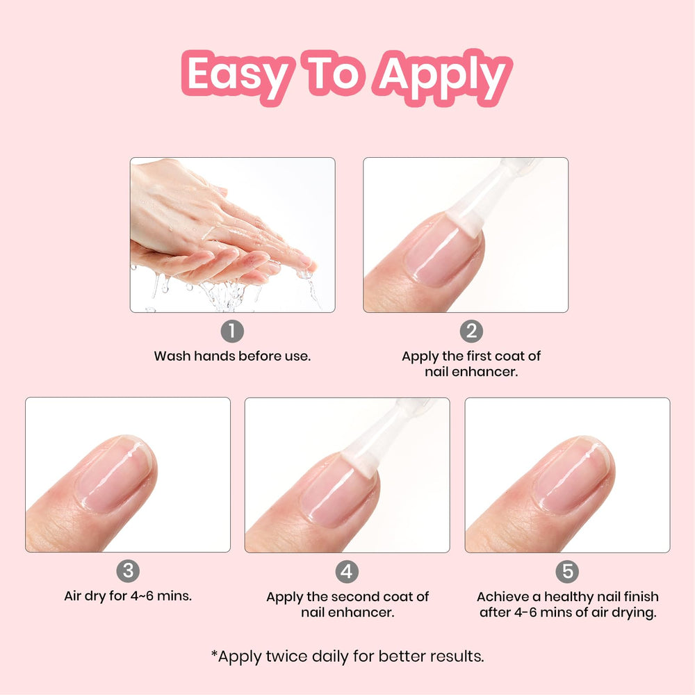 Beetles Nail Strengthener for thin nails supports growth and resilience.