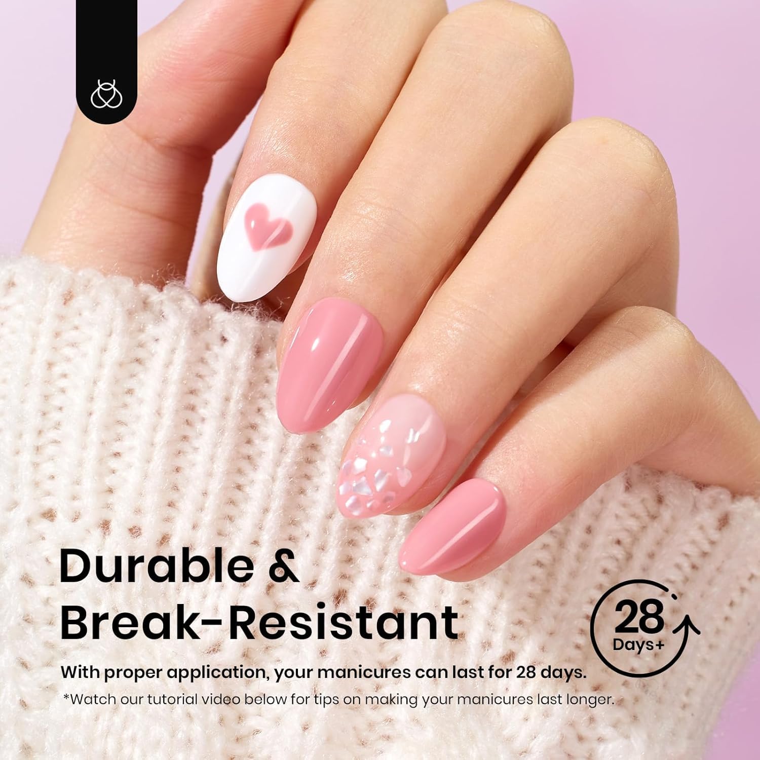 Beetles Nail Tips 28 days wear with proper adhesion