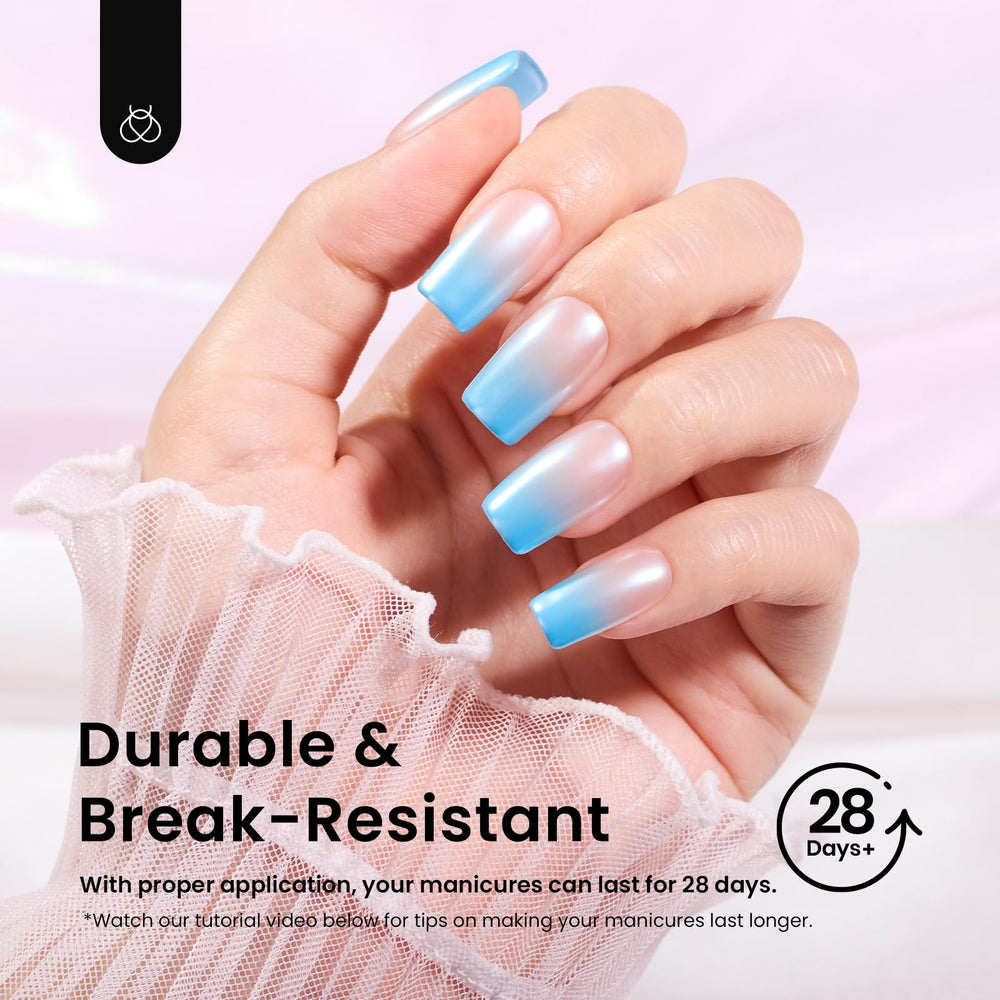 Beetles Nail Tips comfortable lightweight design for all-day wear