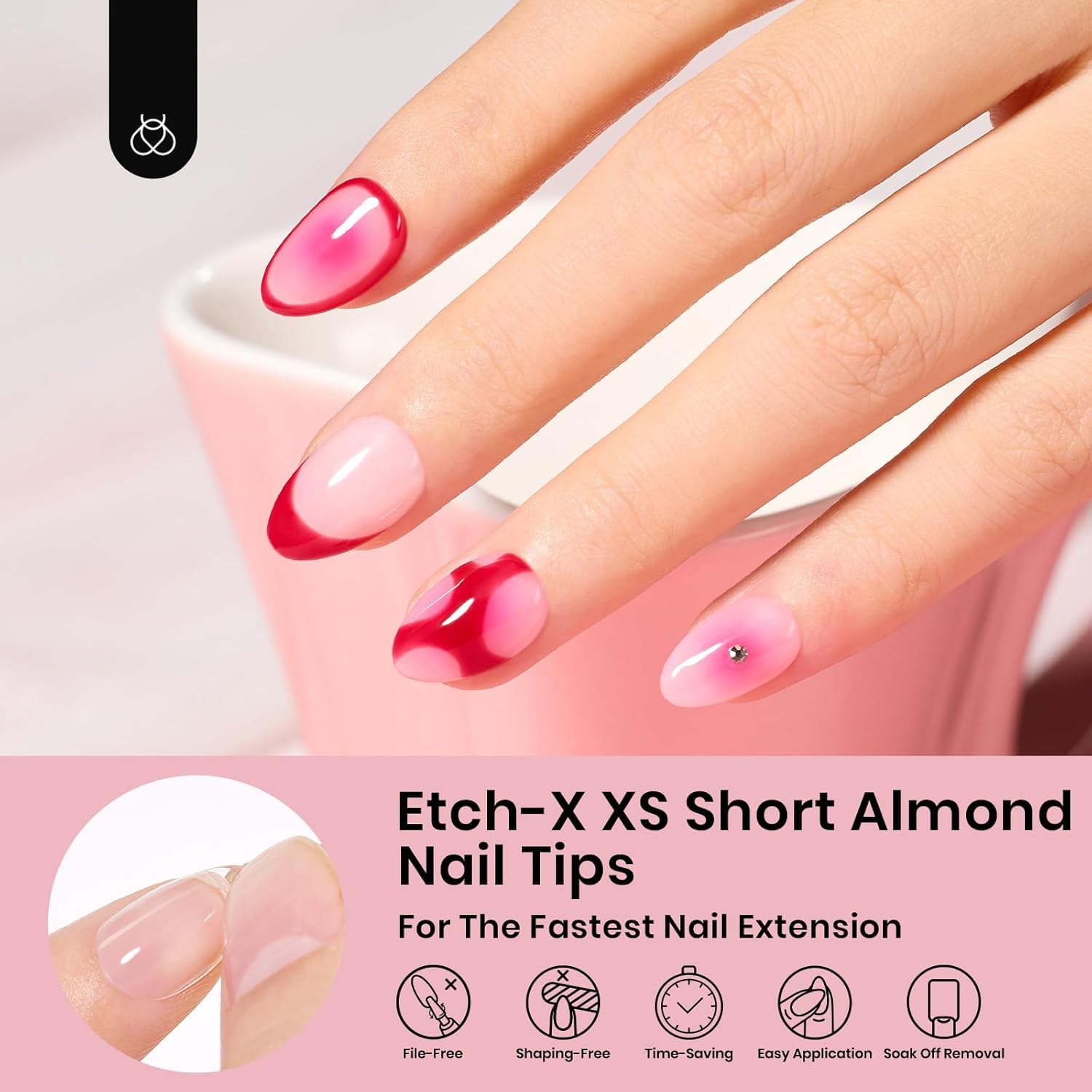 Beetles Nail Tips suitable for DIY or salon use