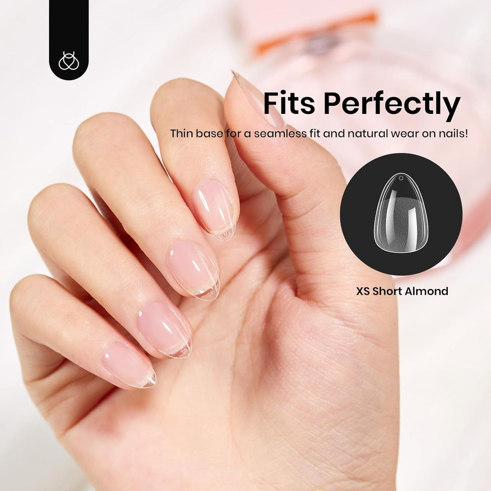 Beetles Nail Tips extension in 3 minutes for quick nails