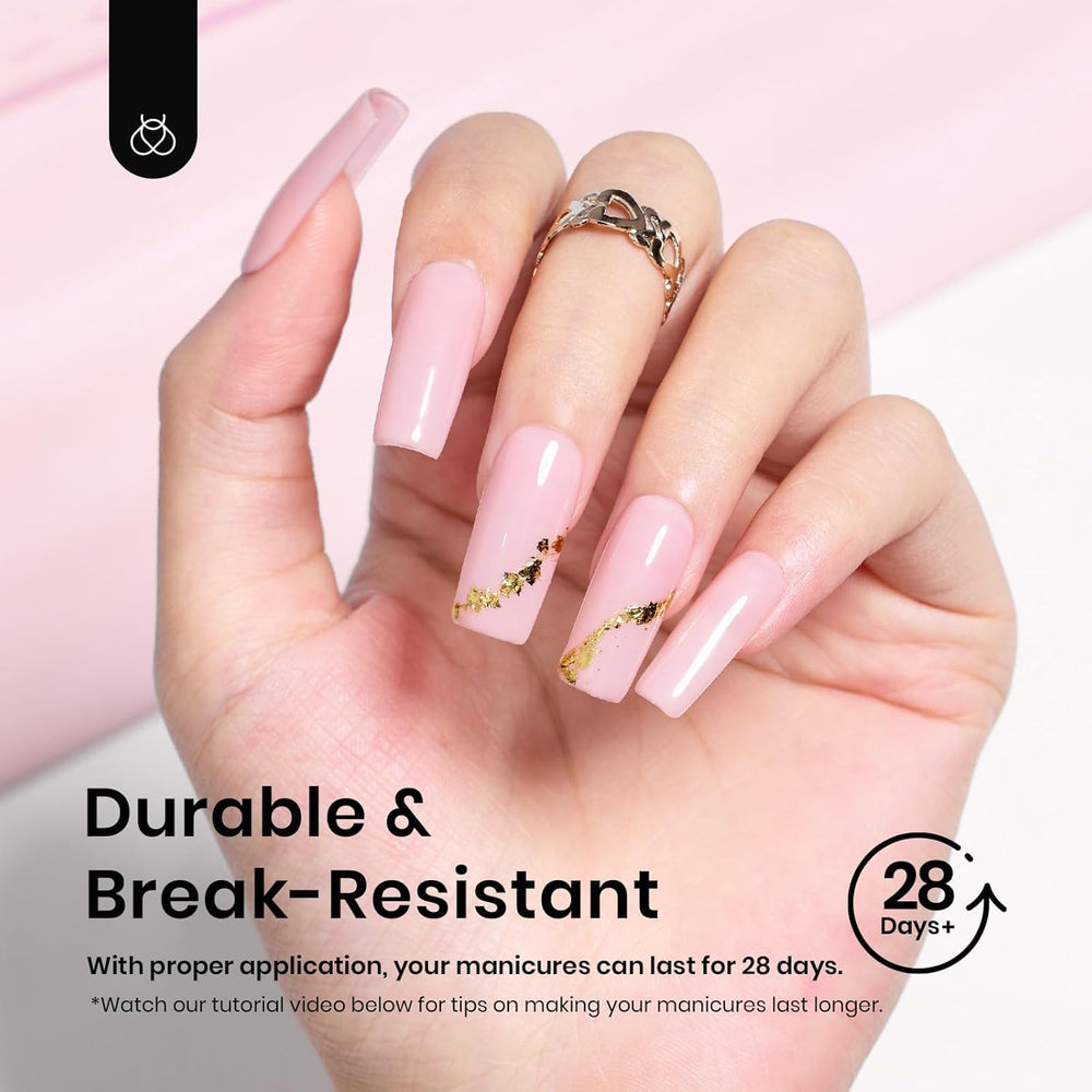 Beetles Nail Tips Long-lasting up to 28 days with proper use.