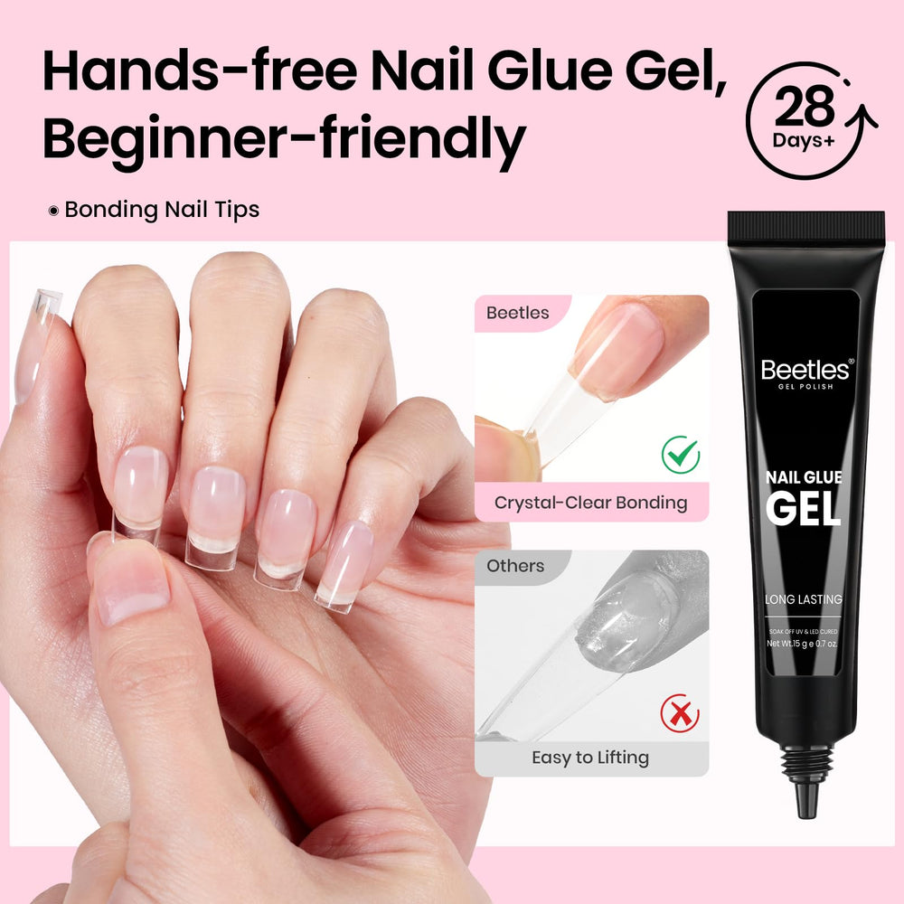Beetles nail tools clipper, file, and cuticle pusher complete DIY routine.