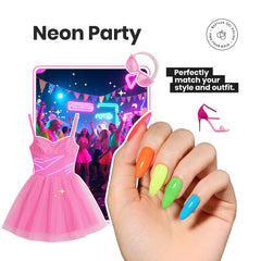 Beetles Neon gloss finish delivers bright, long-lasting shine.