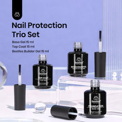 Beetles no-wipe top coat 15ml delivers glossy, long-lasting shine.