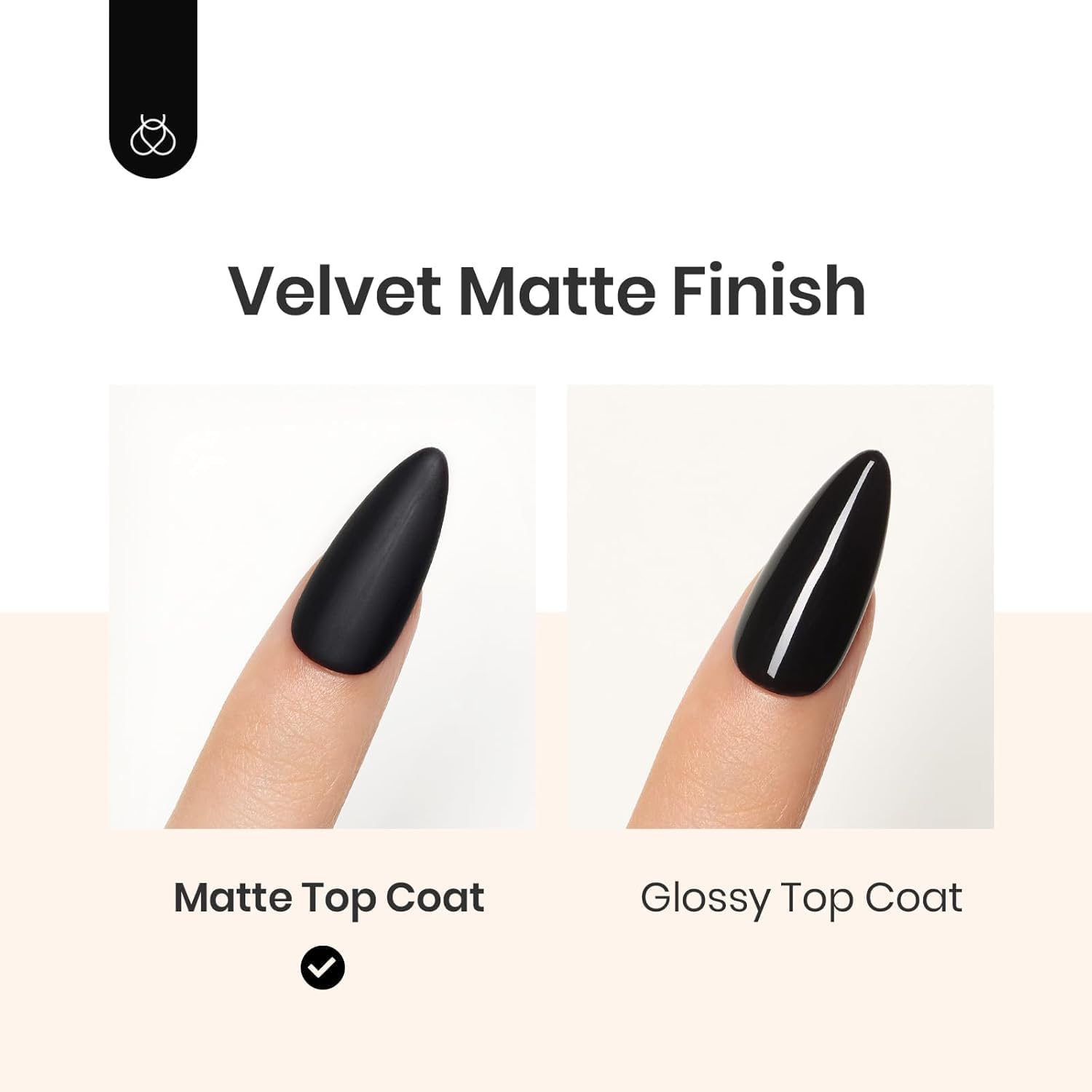 Beetles No-Wipe Top Coat delivers quick, clean gel nail results