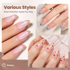 Beetles Nude Brown gel polish designed for up to 28 days of wear with proper prep