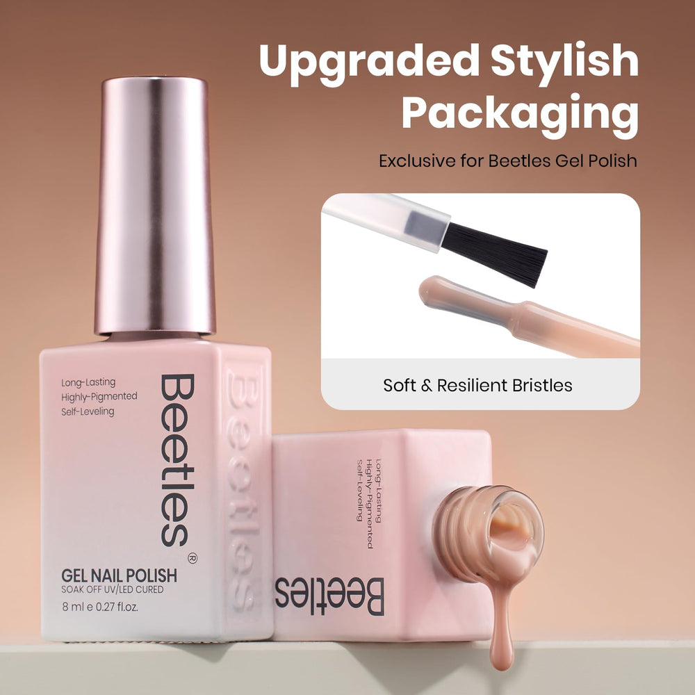 Beetles Nude Brown care tips including hot-water refresh for thick formula