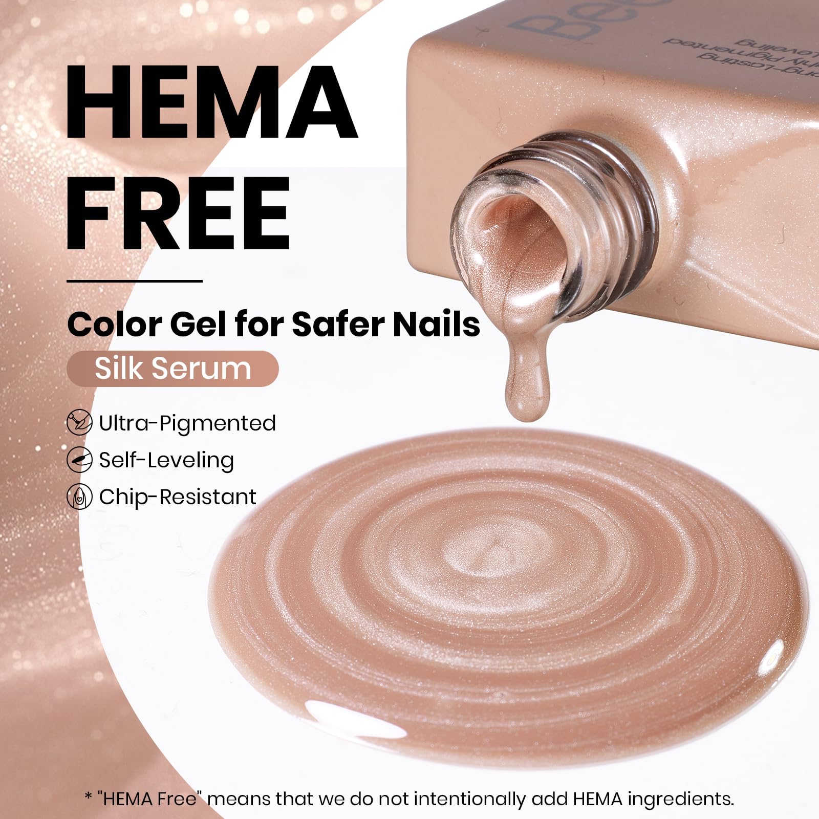 Beetles Nude Cat Eye 28-day wear highlighting long-lasting shine