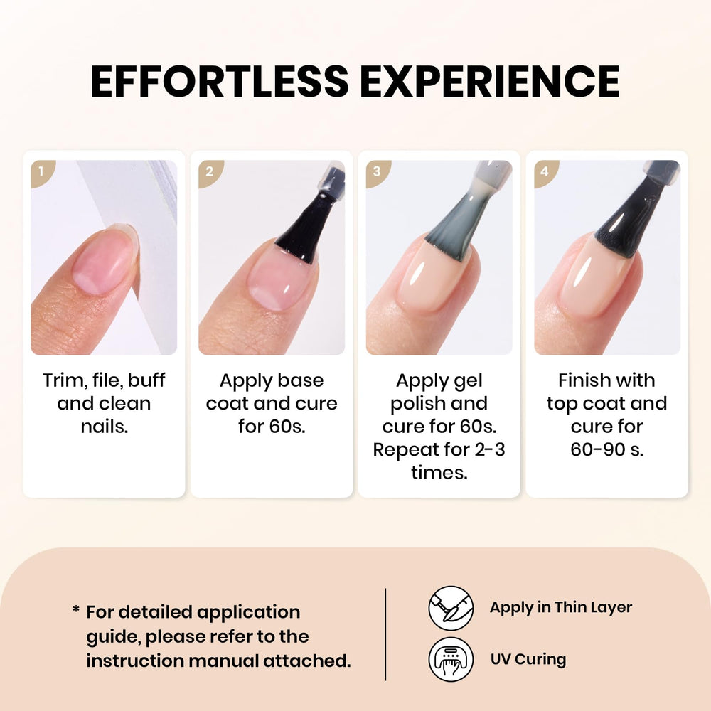 Beetles nude gel polish gift-ready packaging for beauty lovers.