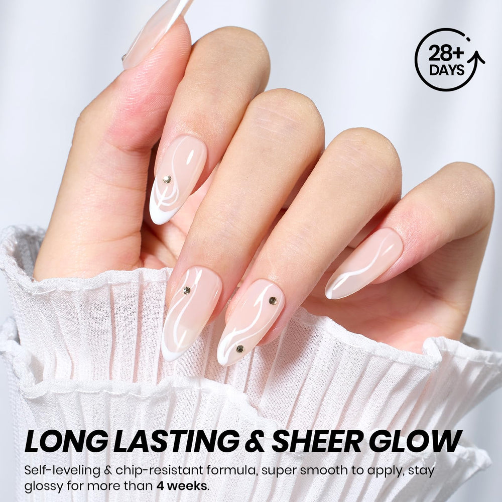 Beetles nude gel polish UV cure in 60-120 seconds.