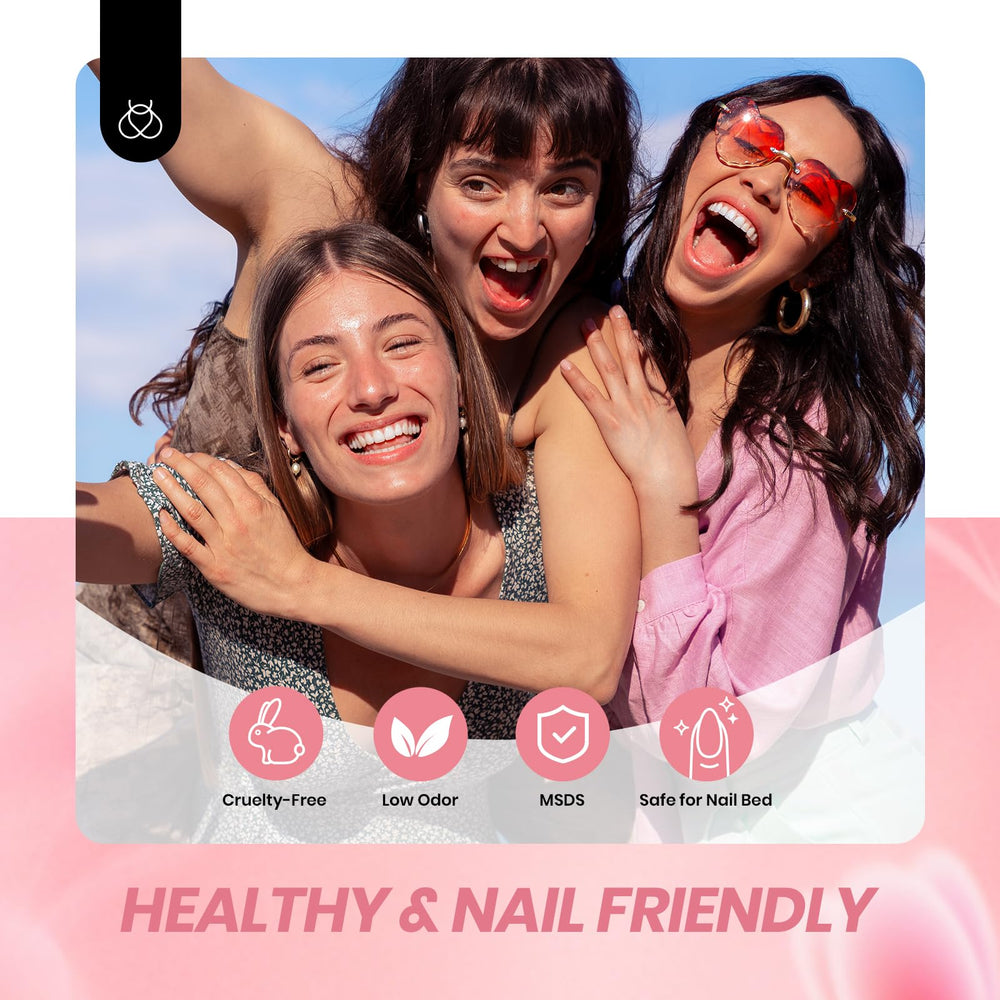 Beetles Nude Pink Gel Polish gift idea for manicure lovers.