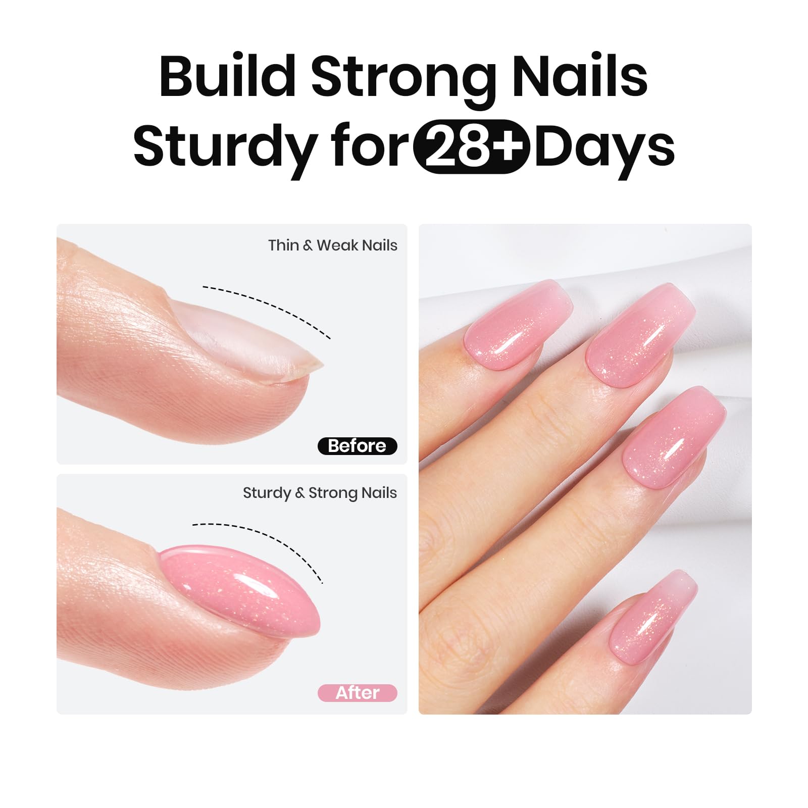 Beetles Nude Rubber Base Gel 15ml bottle closeup highlighting value