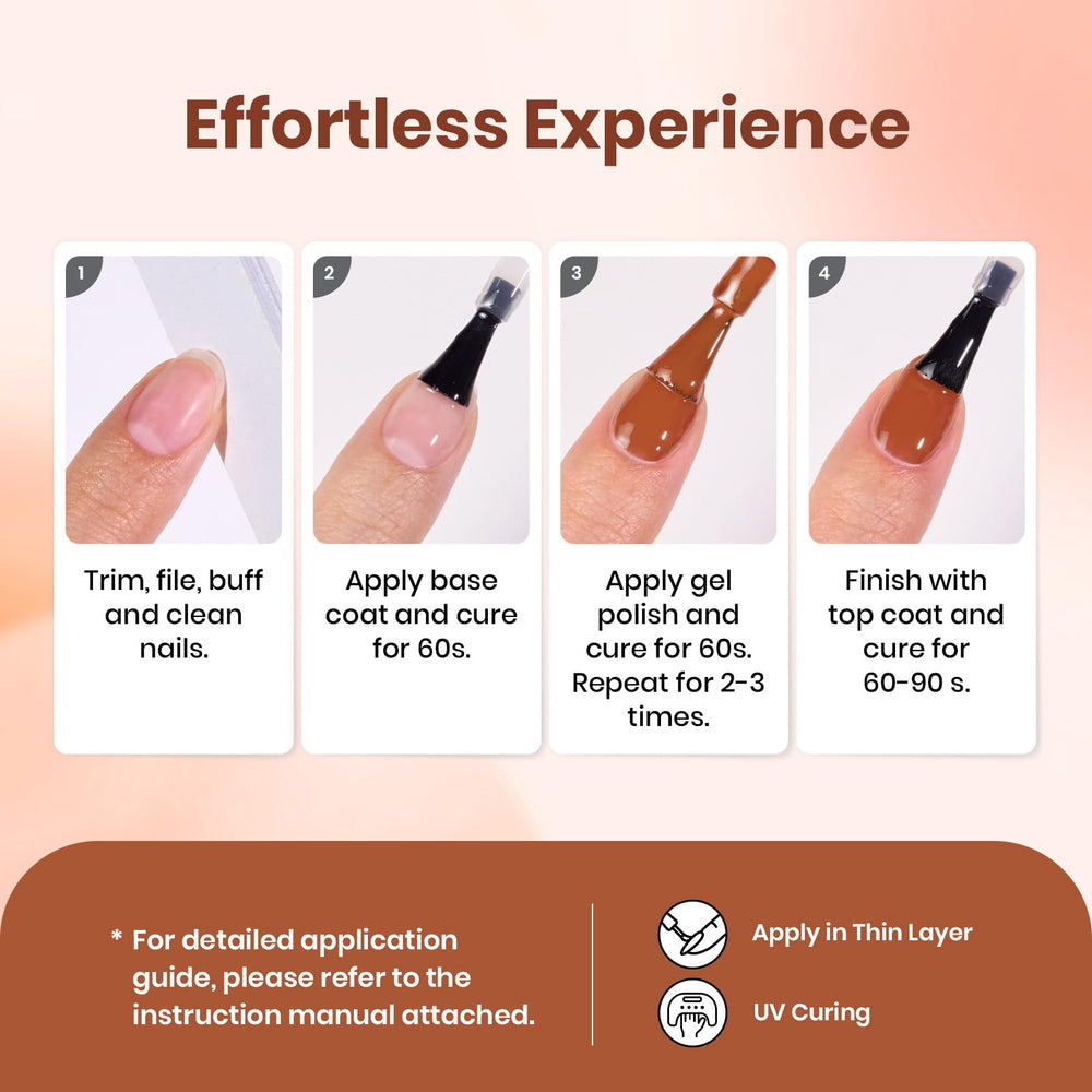 Beetles Orange Gel Nail Polish at-home manicure setup for salon-grade results.