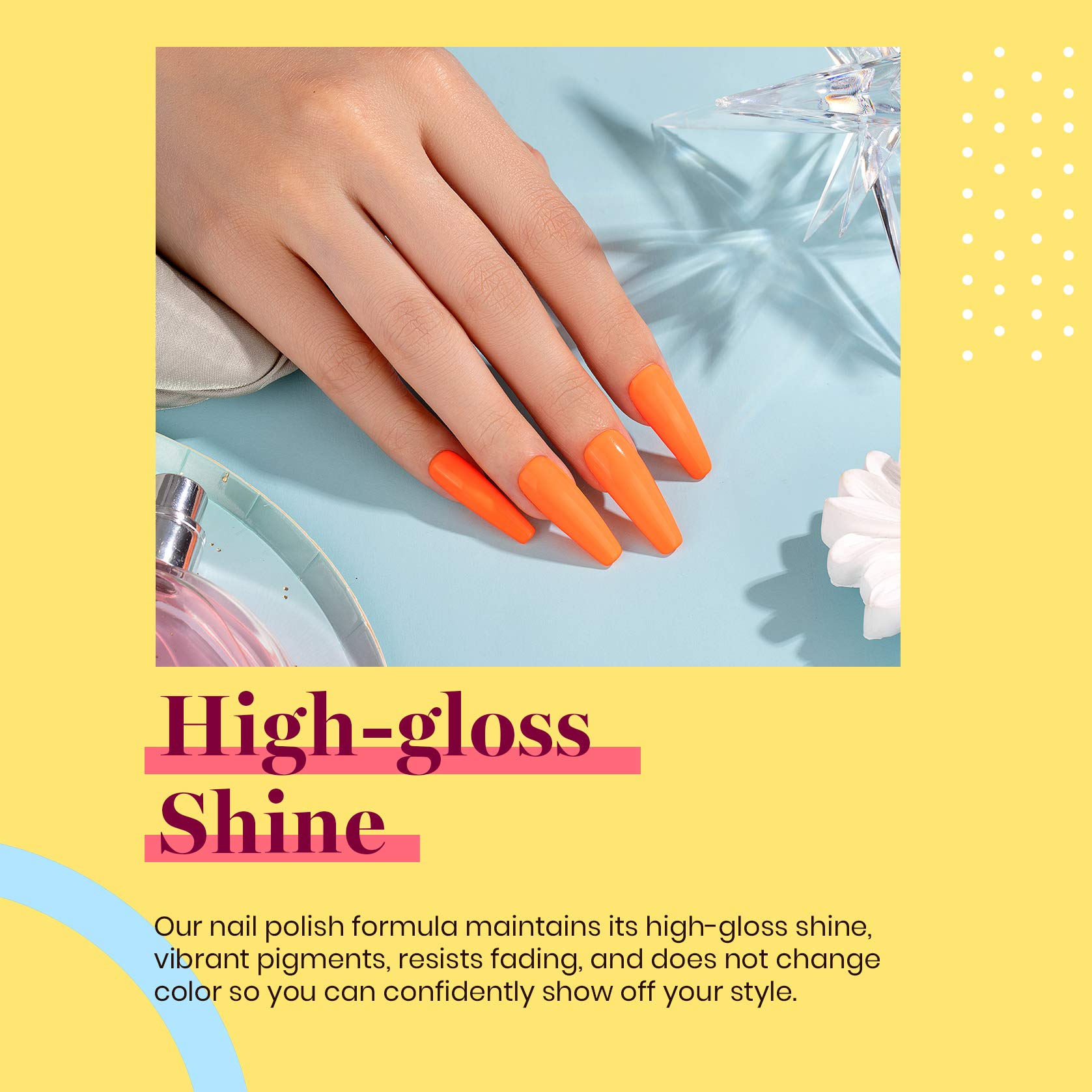 Beetles Orange Gel Polish gift-ready packaging suggests a thoughtful present.