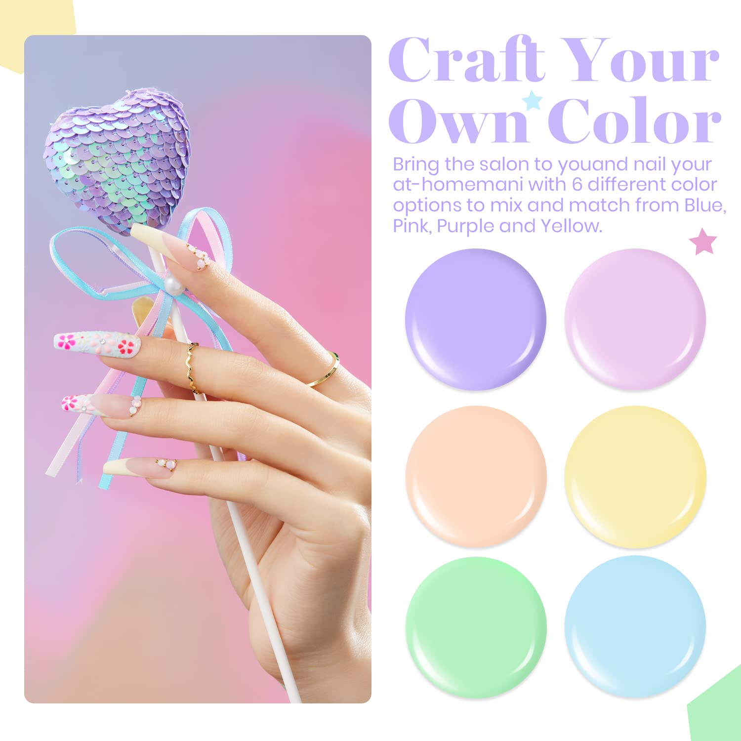 Beetles Pastel Gel Nail Polish Blue shade for crisp, salon-ready nails