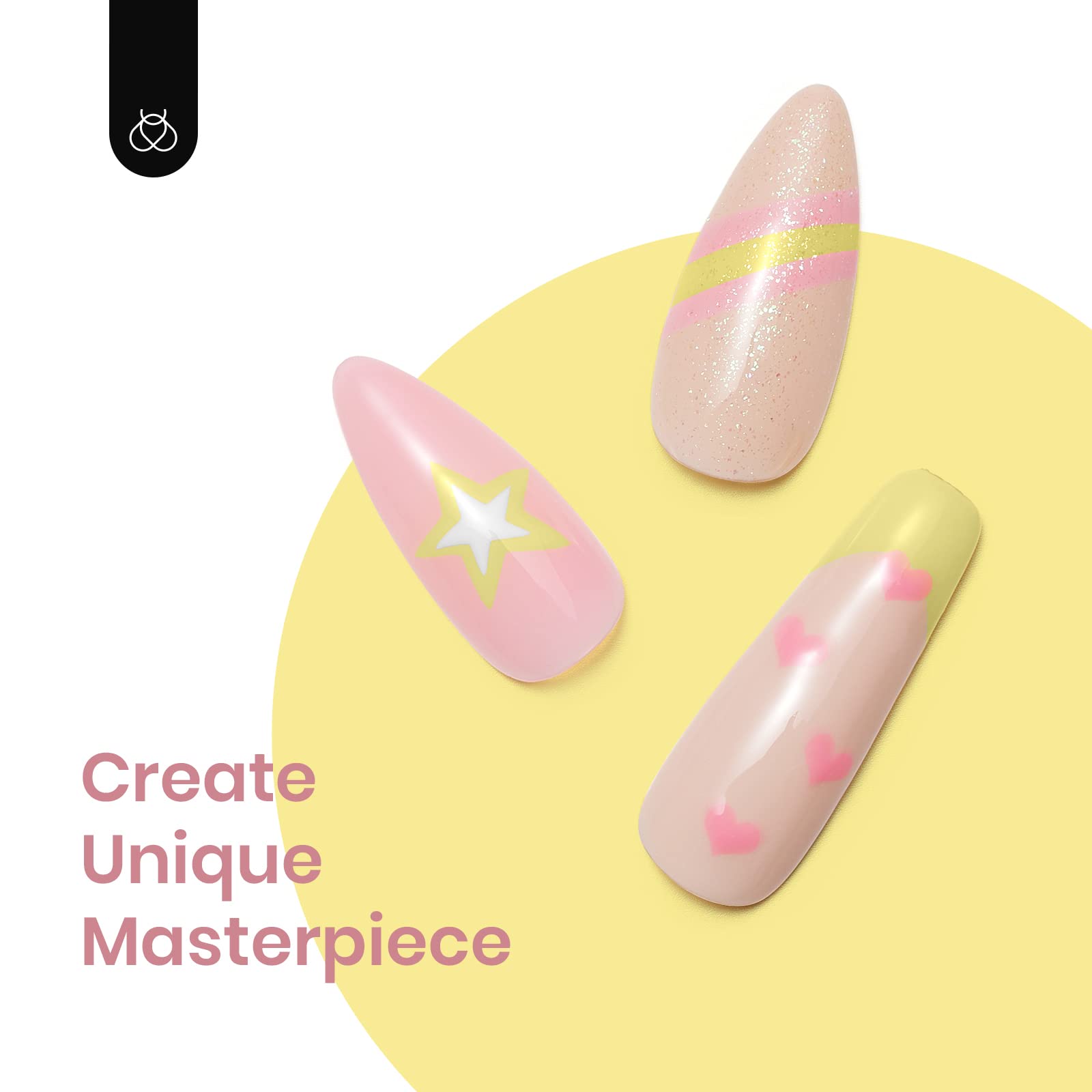 Beetles Gel Polish jelly finish adds translucent depth for layered art