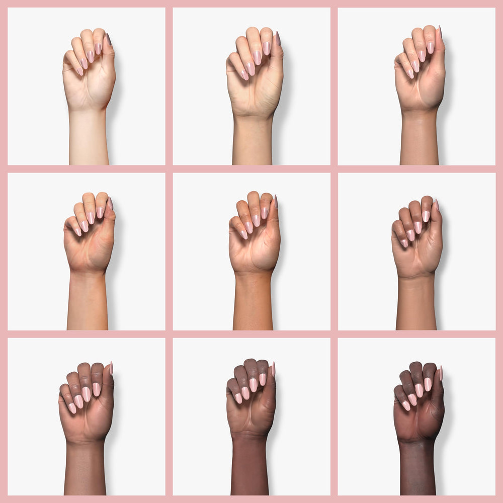 Beetles nude pink gel polish shade suitable for everyday wear.