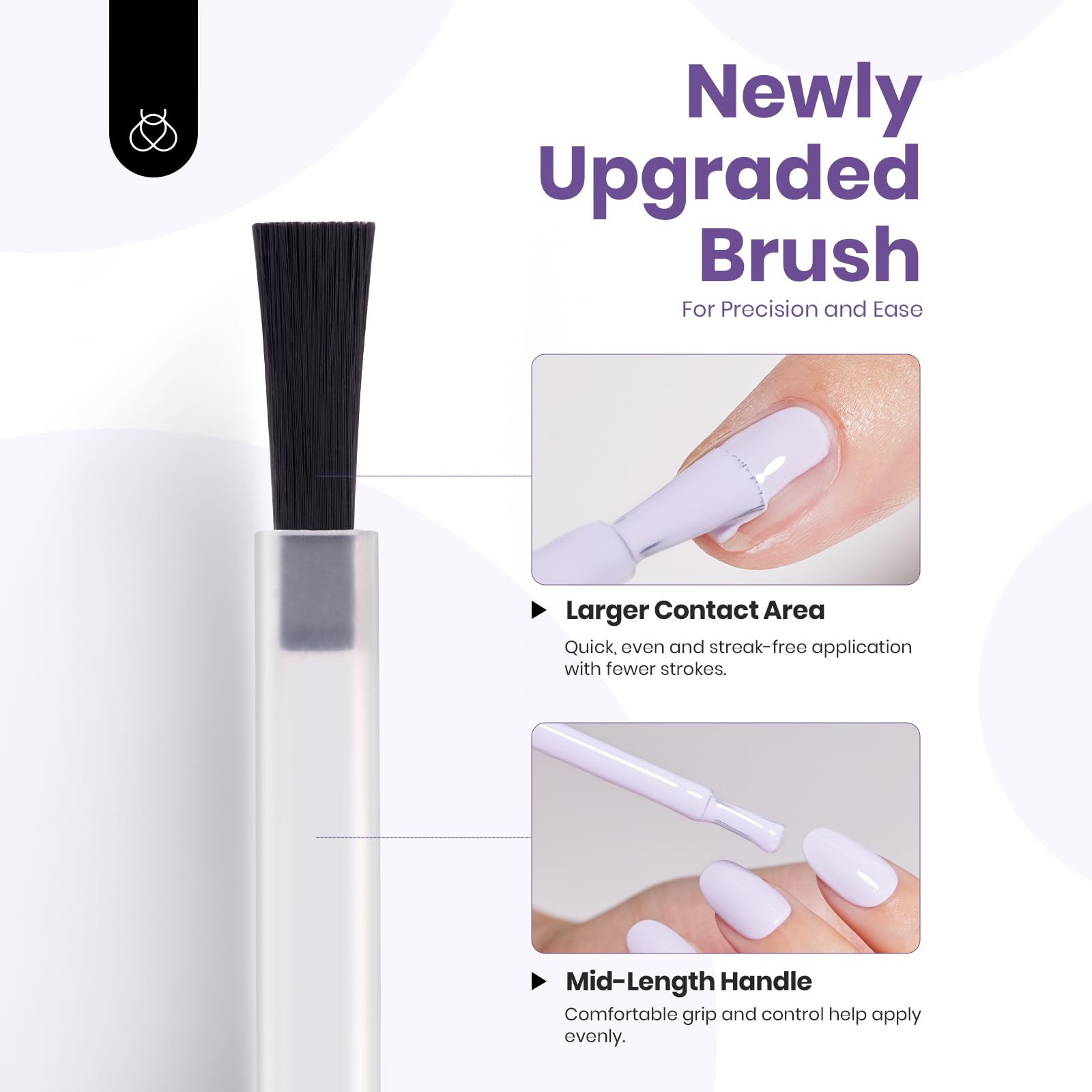 Beetles Pastel Purple gel polish packaging suggests gifting to beauty lovers.