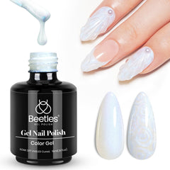 Beetles Pearl gel nail polish bottle with pearl finish for at home manicure