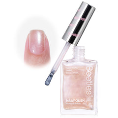 Beetles Pearl Nail Polish Golden Fizz bottle ready for quick-dry shine.