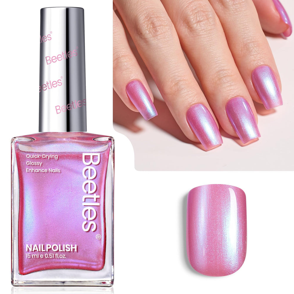 Beetles pink nail polish gift-ready packaging ideal for nail lovers