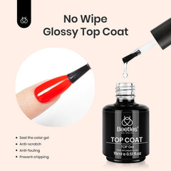 Beetles peel-off latex 15ml enables easy removal without damaging nails.