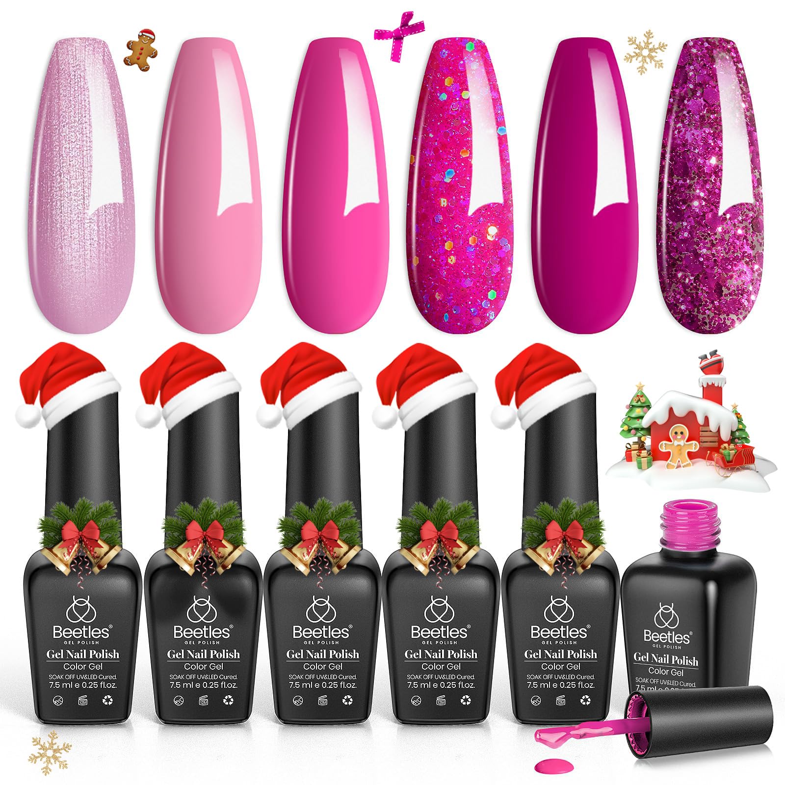 Beetles Pink Angel gift-ready kit box ideal for Valentine or gifting.