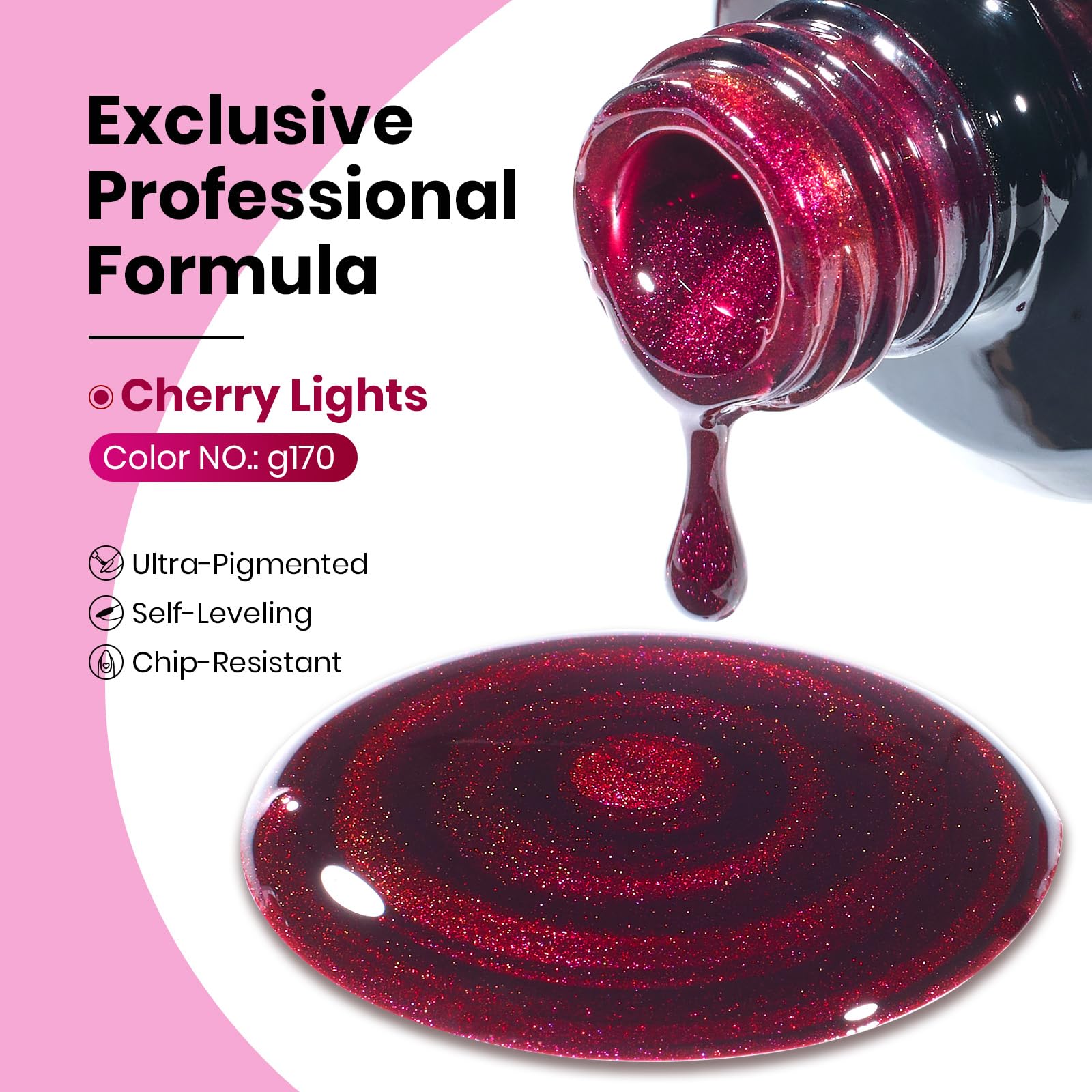 Gift-pack Beetles Pink Cat Eye polish for beauty lovers.
