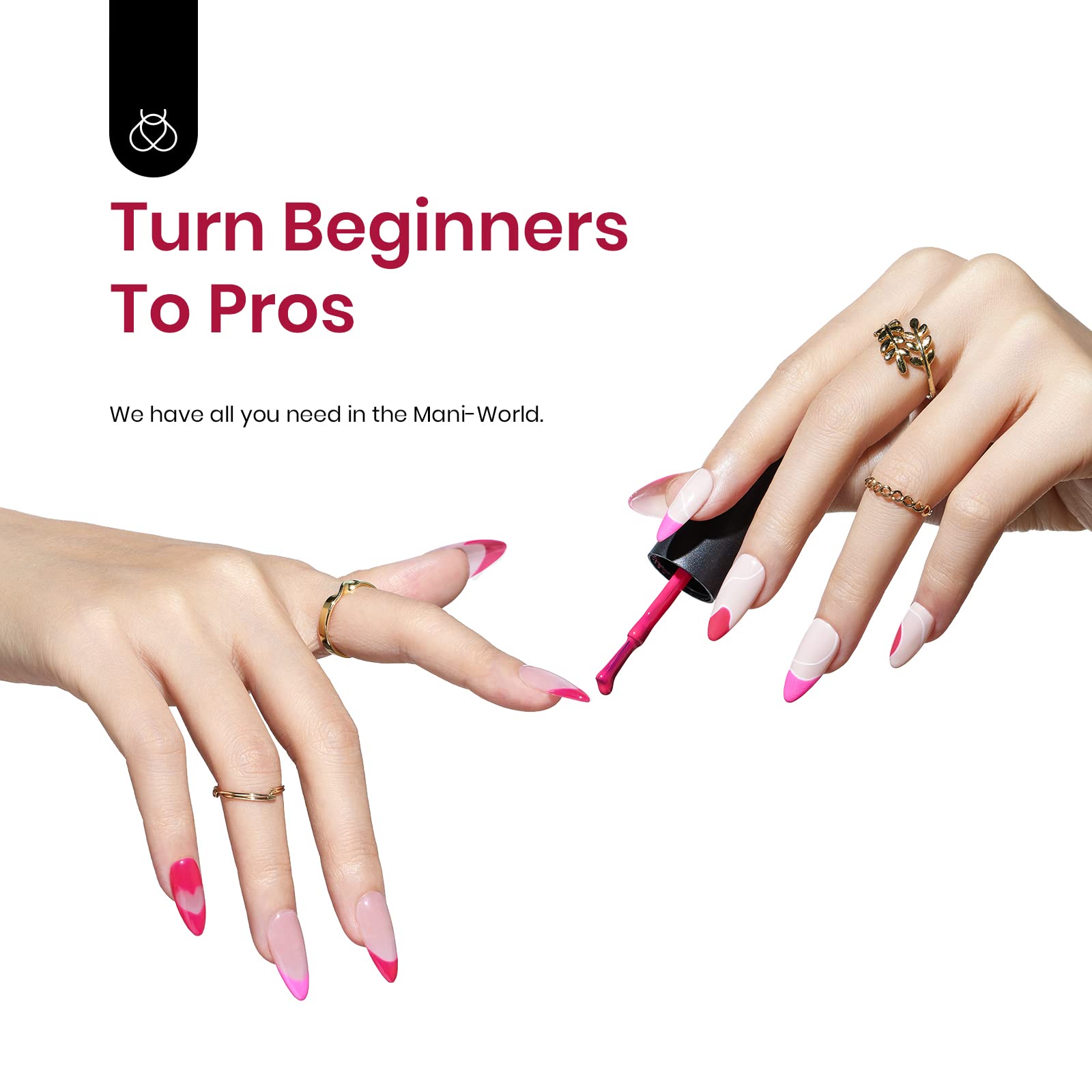 Beetles Pink Gel Polish ideal for DIY at home or professional salon use