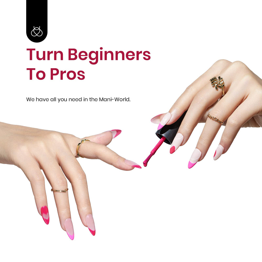 Beetles Pink Gel Polish ideal for DIY at home or professional salon use