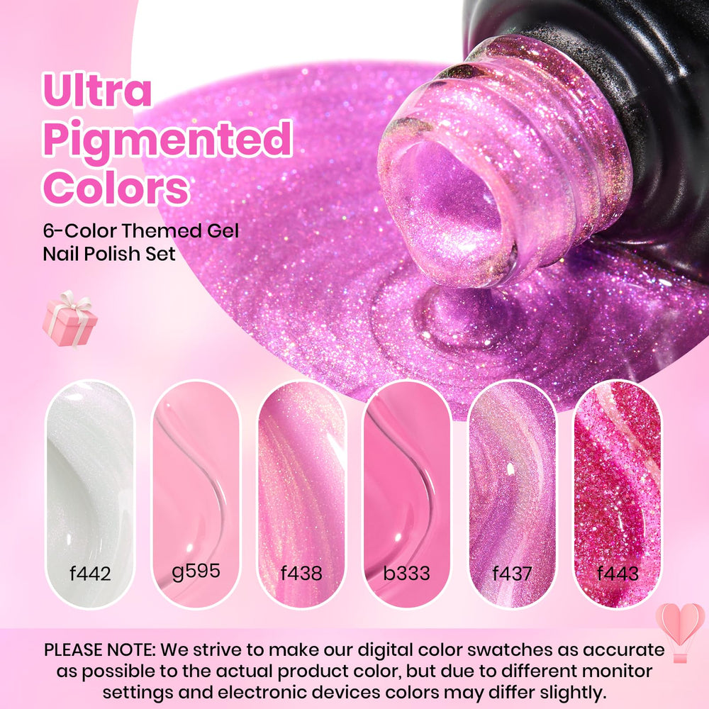 Beetles pink gel polish pearl pink adds luminous glow