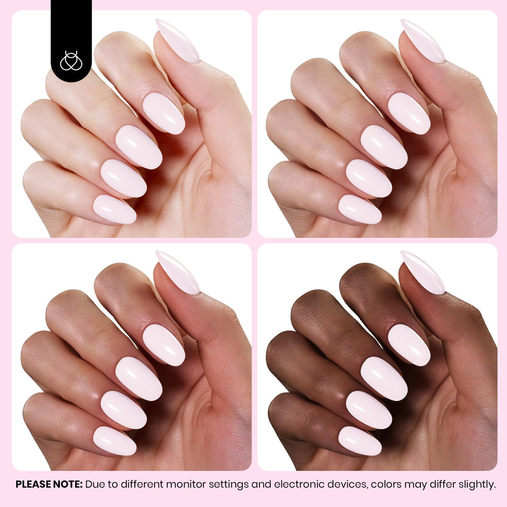 Beetles Pink Gel Polish inspires soft pink nail art ideas.