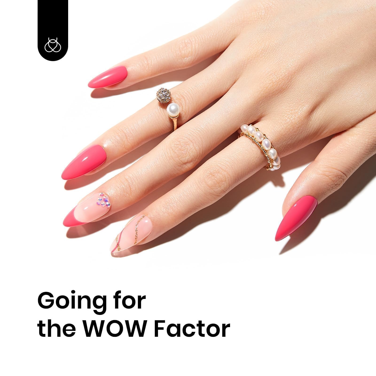 Beetles Pink Gel Polish packaging suggesting gift-ready presentation