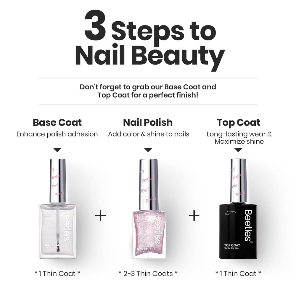Beetles Pink Nail Polish Set gift-ready packaging