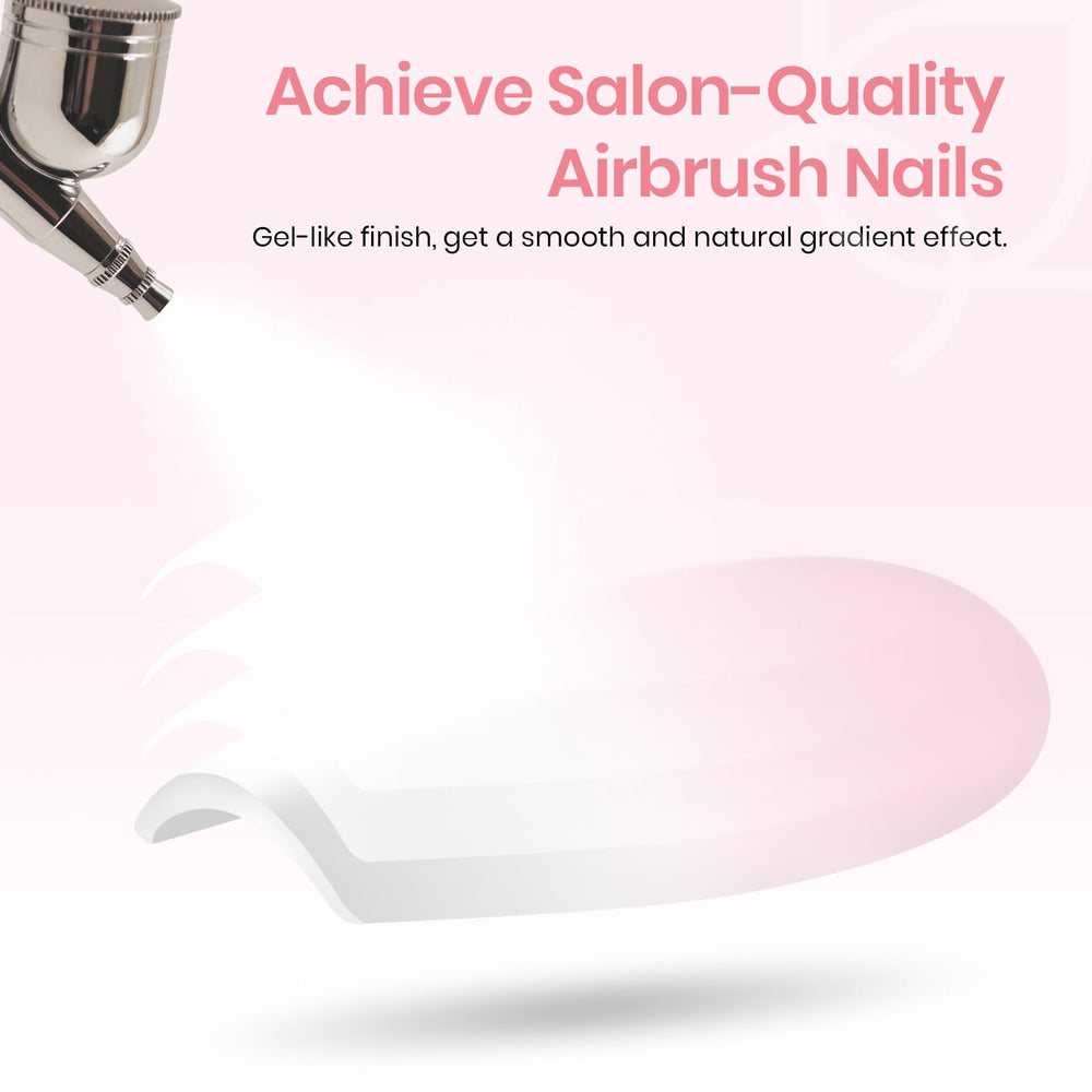 Beetles Pink Ombre Nails – no shaping needed for quick DIY manicure.