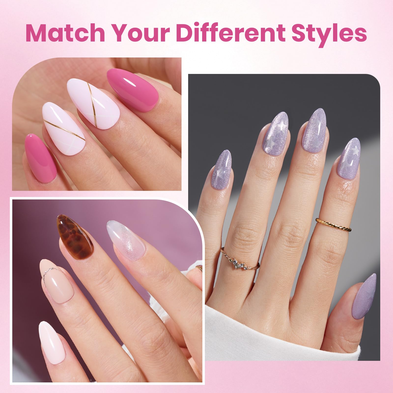 Beetles pre-etched half-matte extensions for natural look