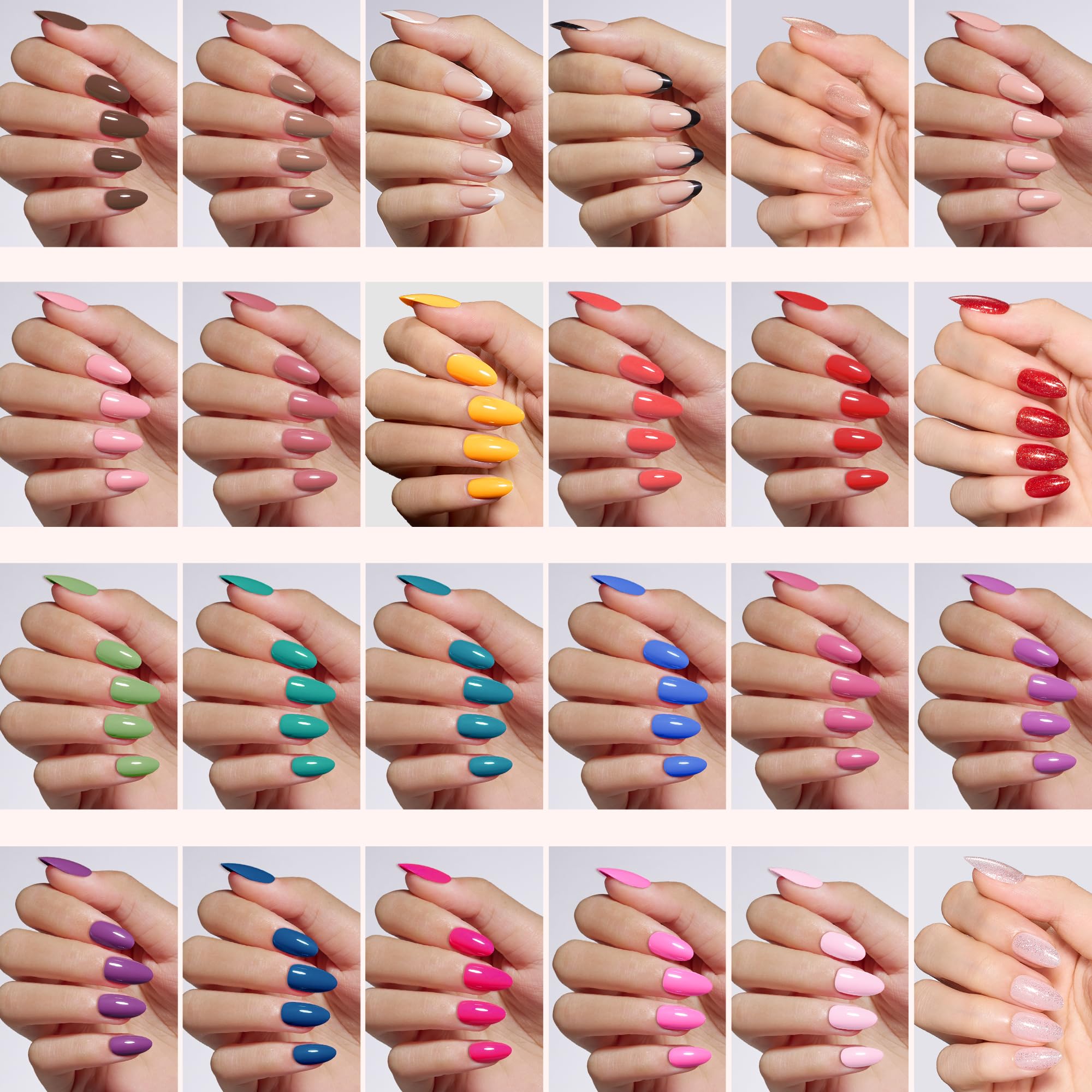 Beetles Rainbow Gleam 24-color palette for versatile styling options