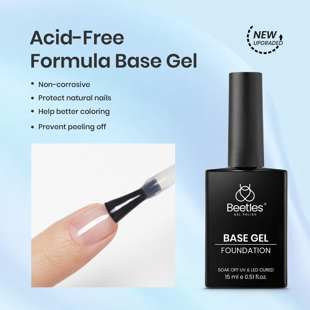 Beetles Primer adhesion booster improves manicure longevity.