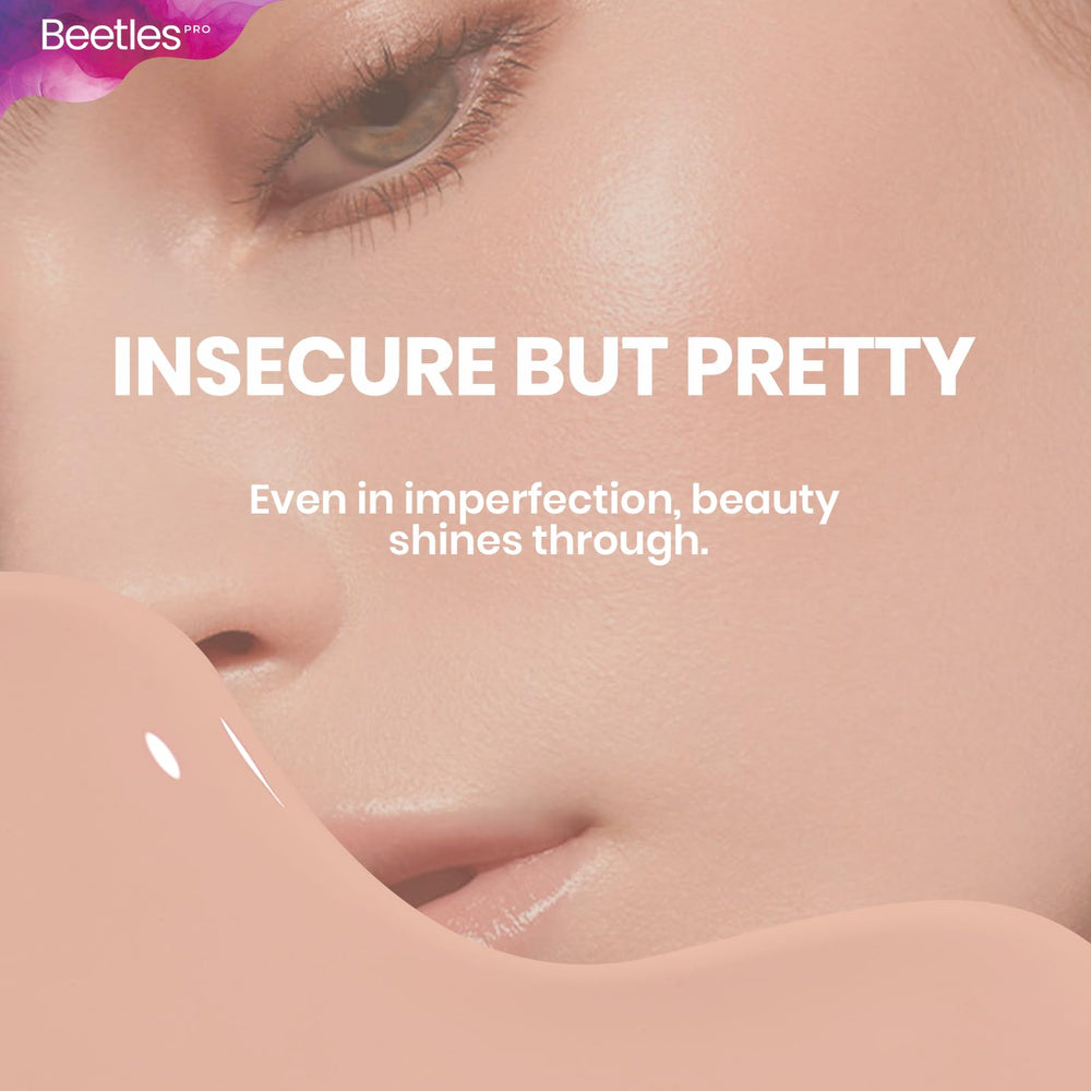 Beetles Pro Nude Gel Polish safety reminder for nail use only.