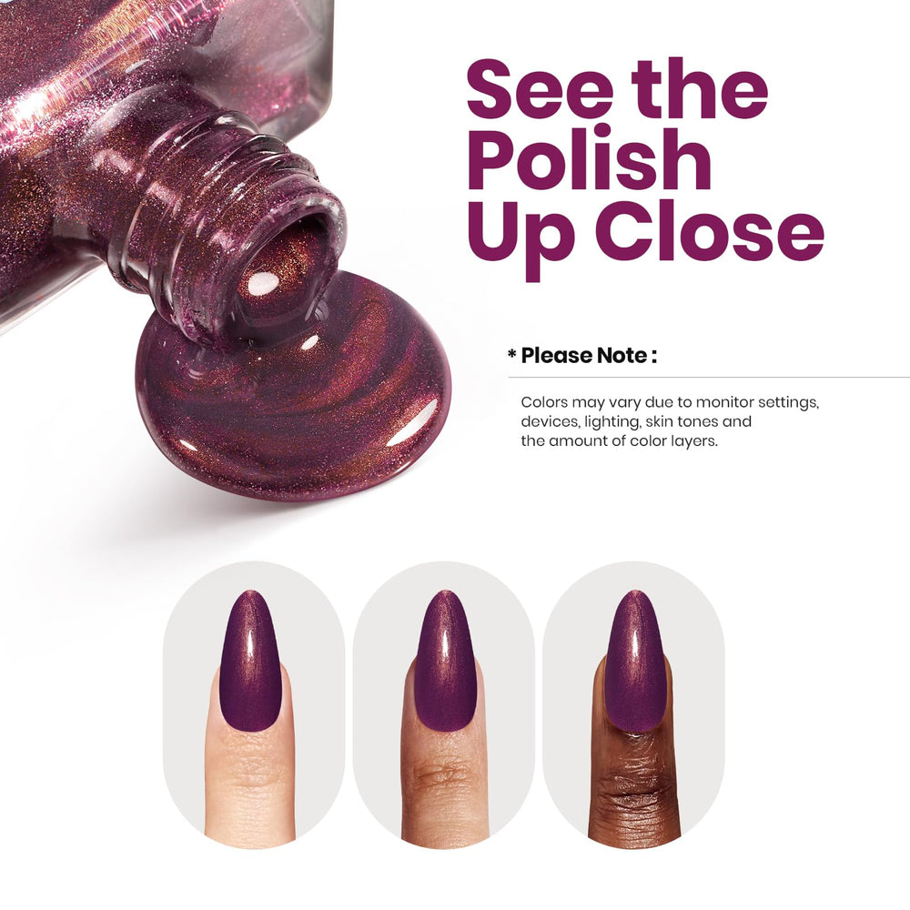 Beetles professional-formula polish suitable for home and salon.