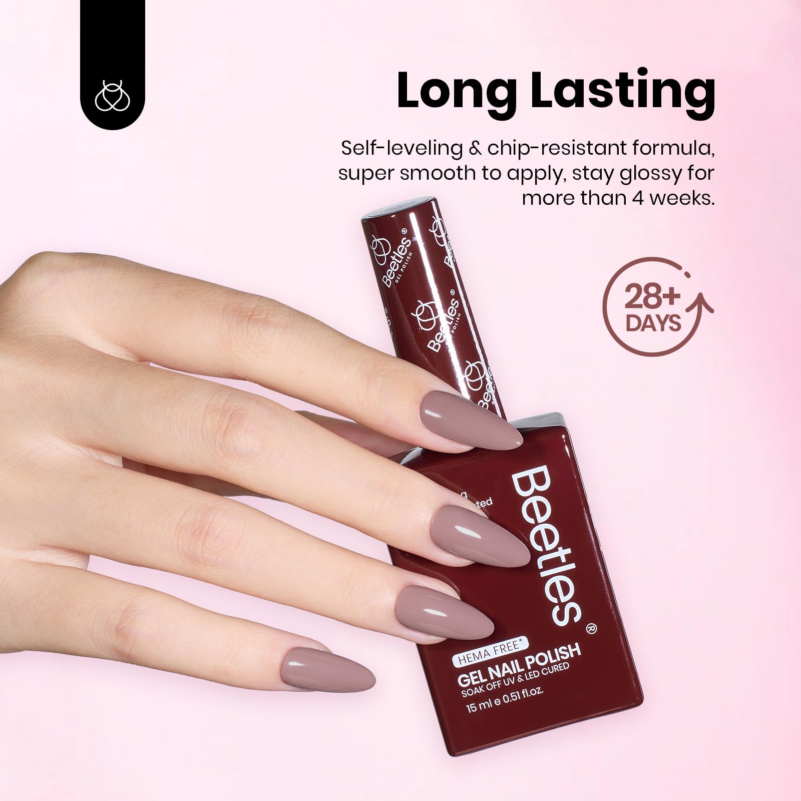 Beetles professional-nail-artists-kit offers pigmented colors and efficient application.