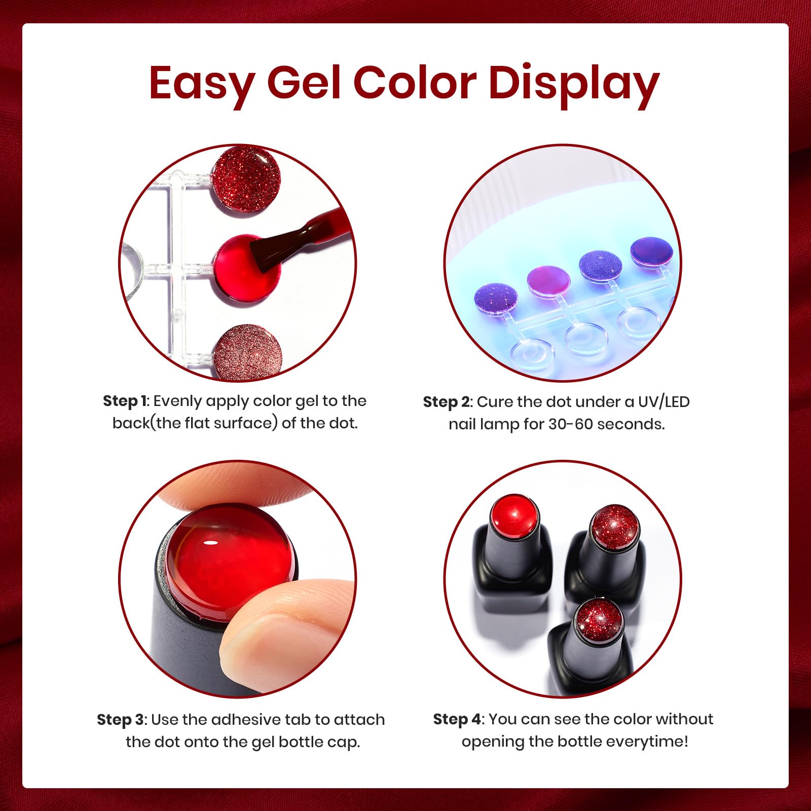 Beetles Red Revival base top coat note advises proper preparation.