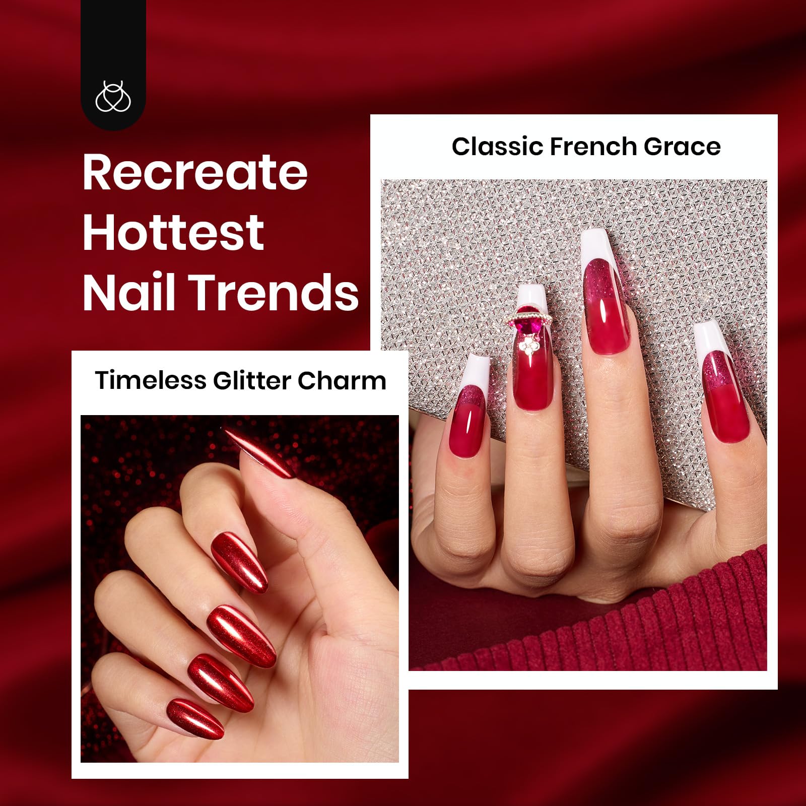Beetles Red Revival color card swatches help you match shades easily.