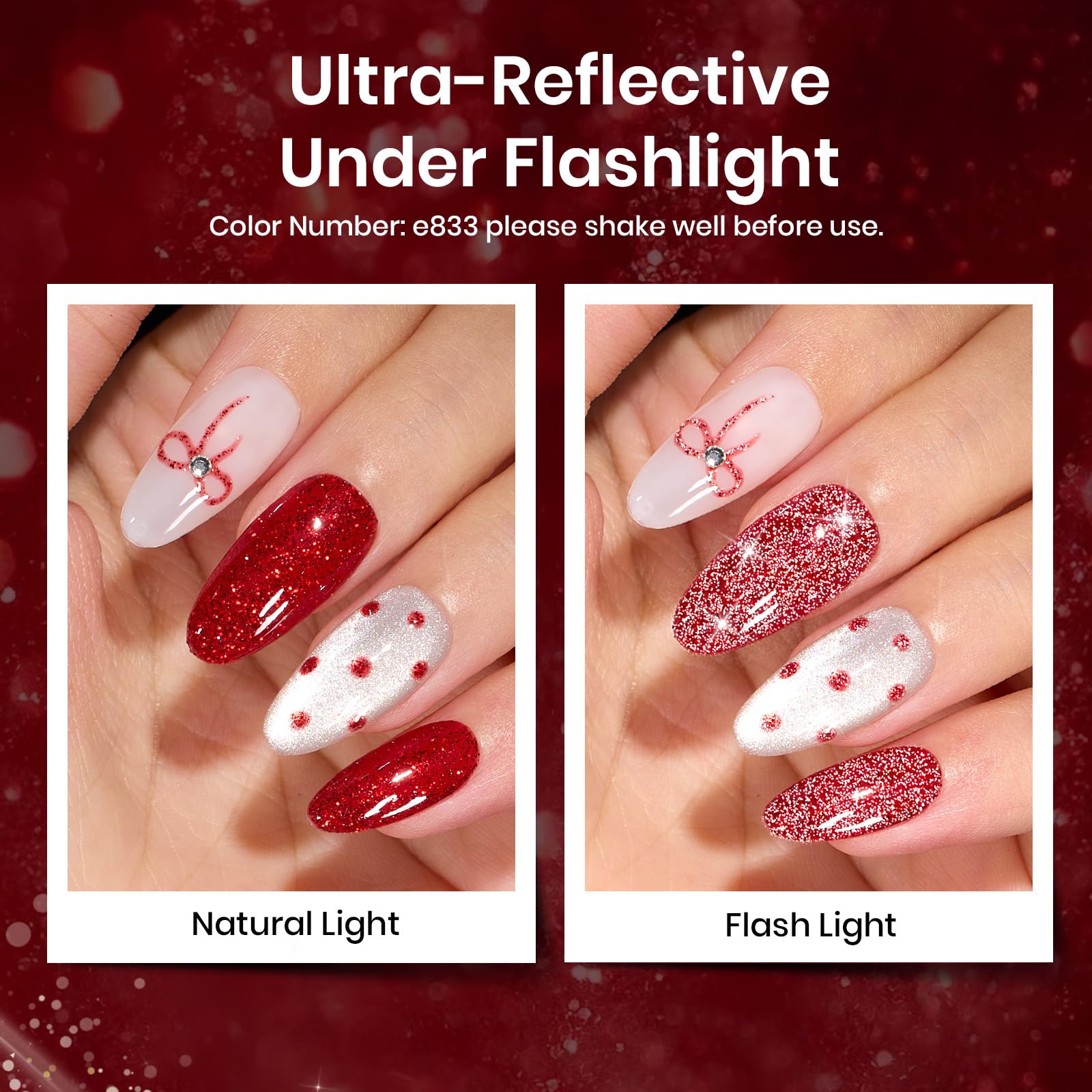 Beetles Red Revival six colors swatches showcase versatile winter reds.