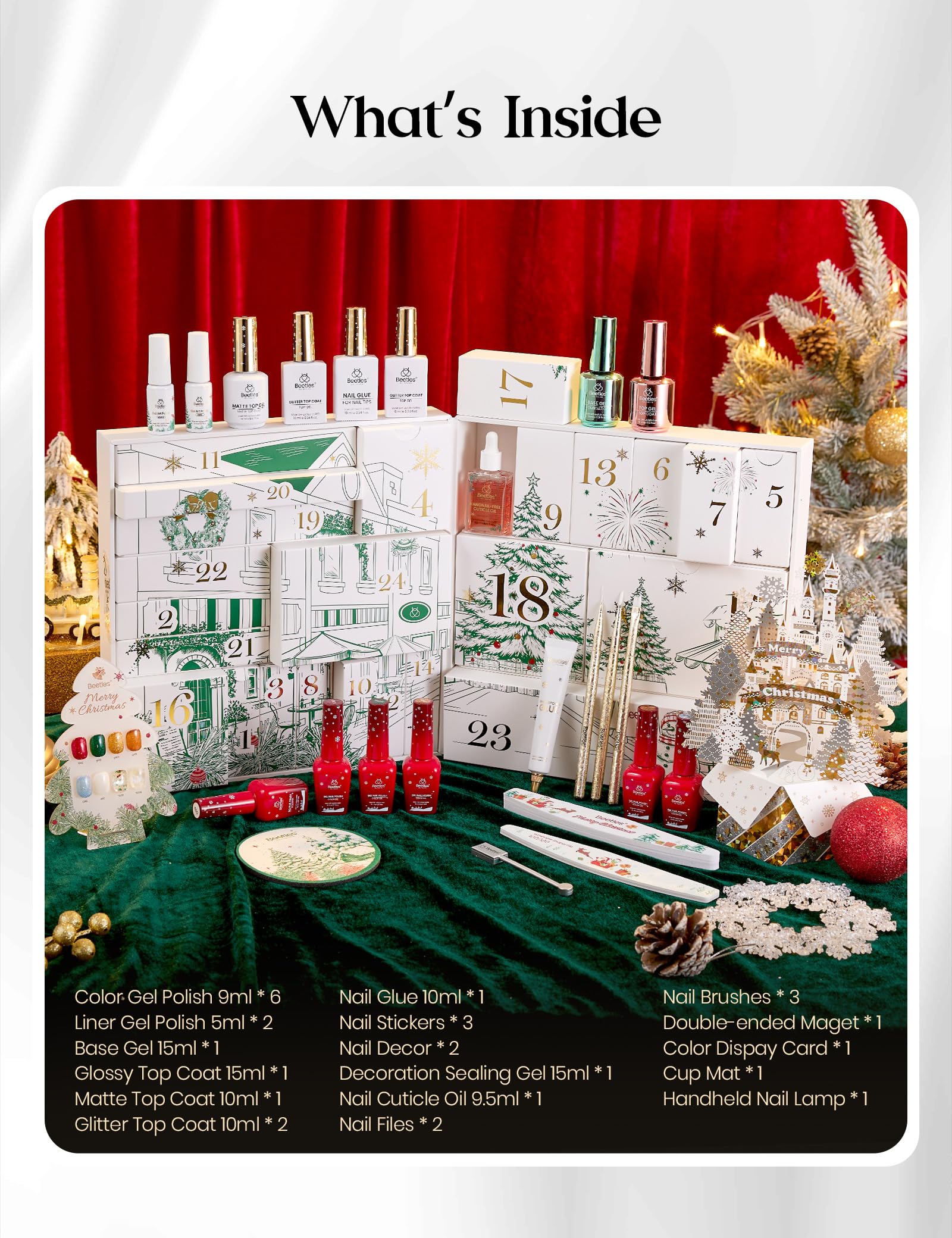 Beetles Rhinestones Glue and Decorations for shimmering holiday embellishments.
