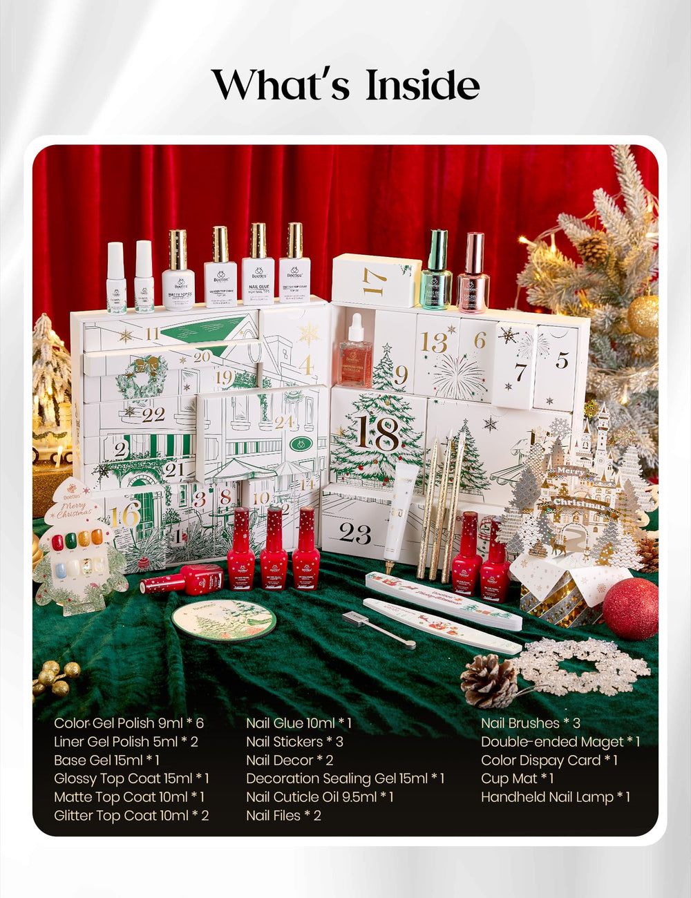 Beetles Rhinestones Glue and Decorations for shimmering holiday embellishments.