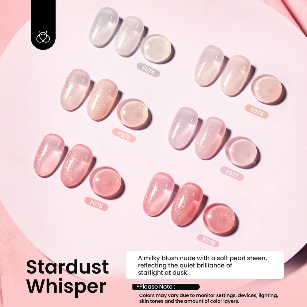 Beetles Rubber Base Gel swatches show even, self-leveling coverage for a flawless base.