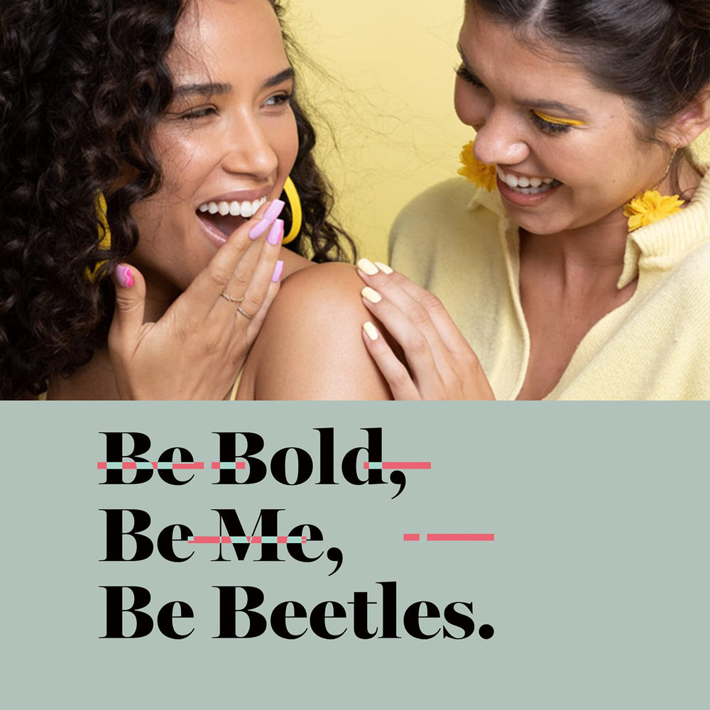 Beetles Sage Green gel polish removal process preview